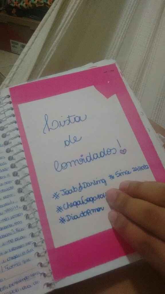 Minha agenda da noiva #vemver - 3