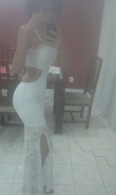 Vestido para casamento no cívil. - 1