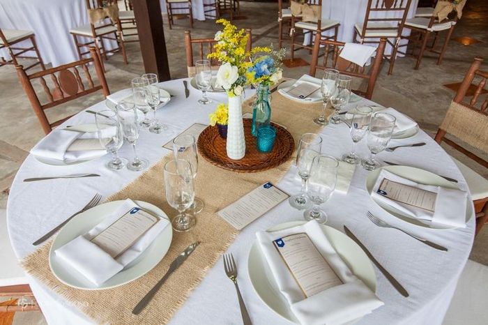 ideia de decoração do casamento