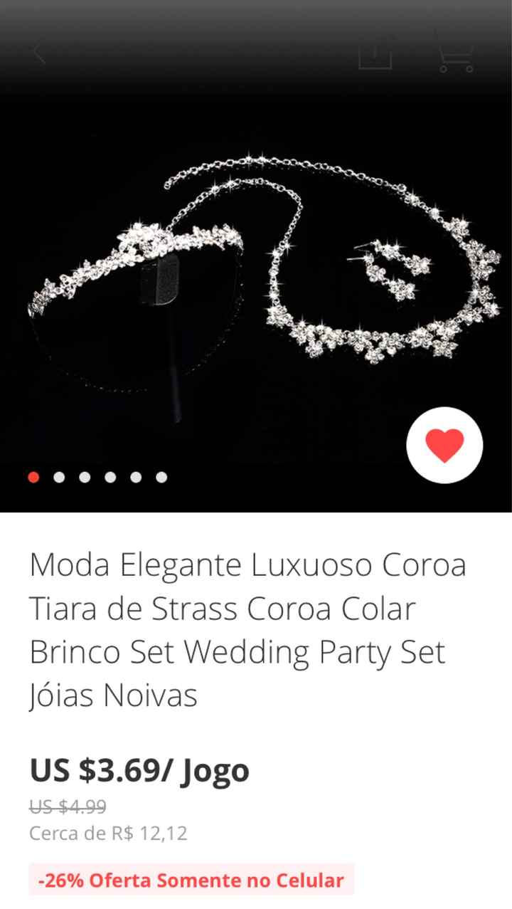 Minha tiara chegouuuuuuuuuuu... - 1