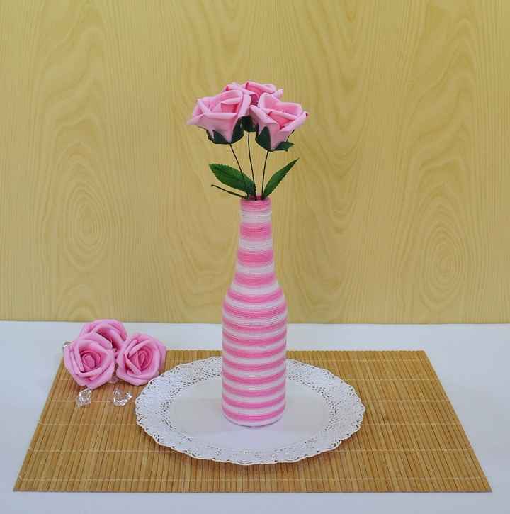 de duas cores.. pode mesclar rosa e azul.