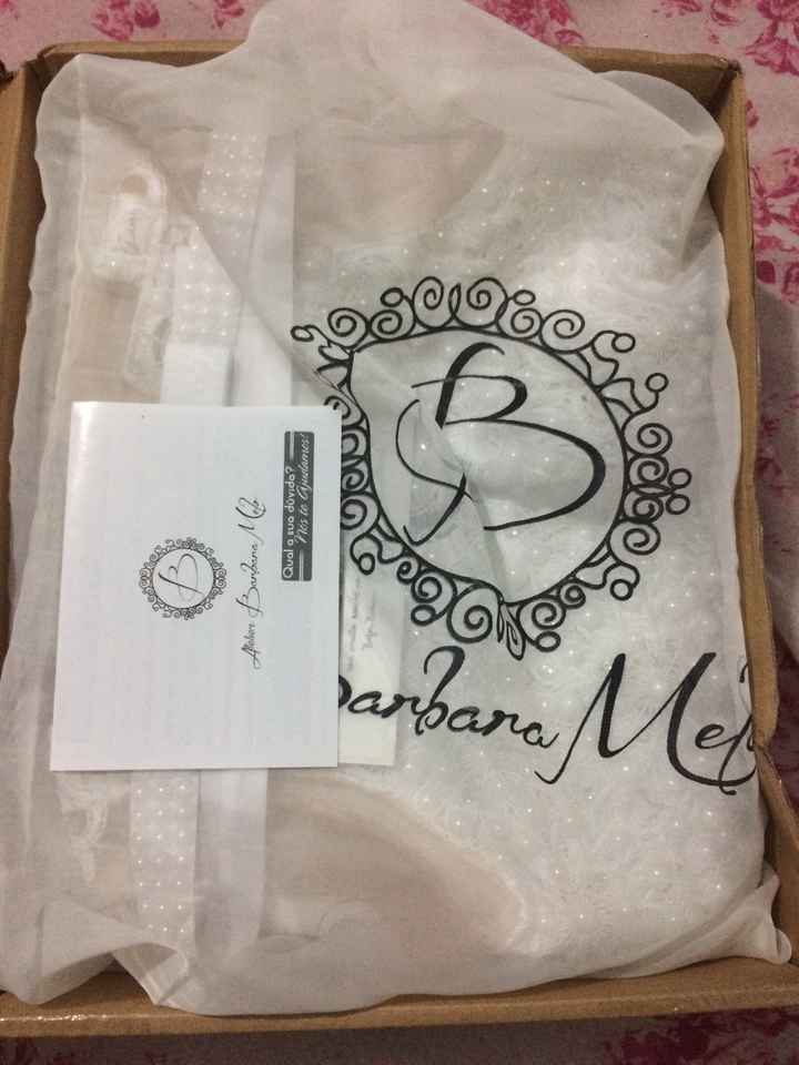  Meu vestido chegou! - 2