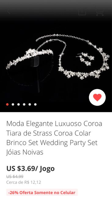 Minha tiara chegouuuuuuuuuuu... - 1