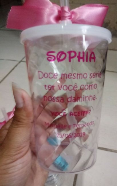 Convites padrinhos, dama e pajem chegaram #vemver - 2