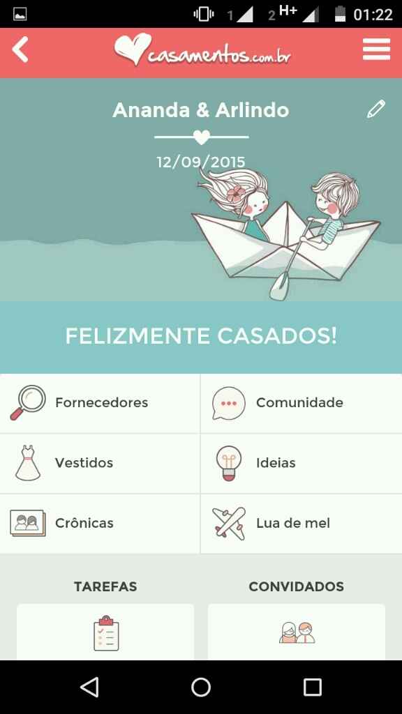 Enfim, chegou o meu dia! É hoje! - 1