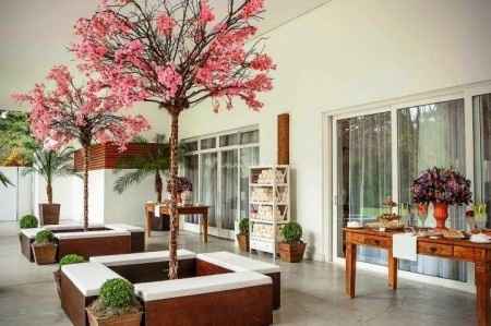 Inspiração decoração da recepção