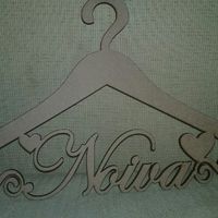 Meu topo de bolo e cabide - 2