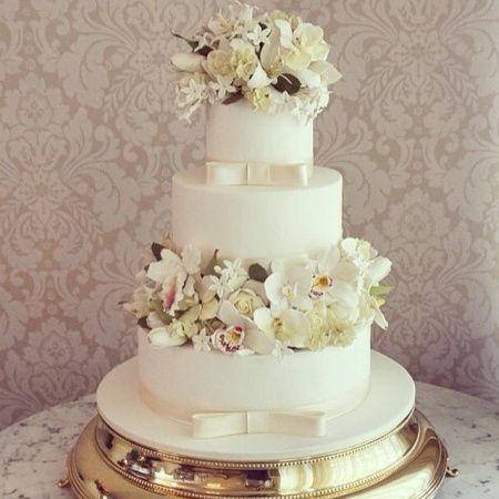 O bolo de casamento com flores perfeito - 6