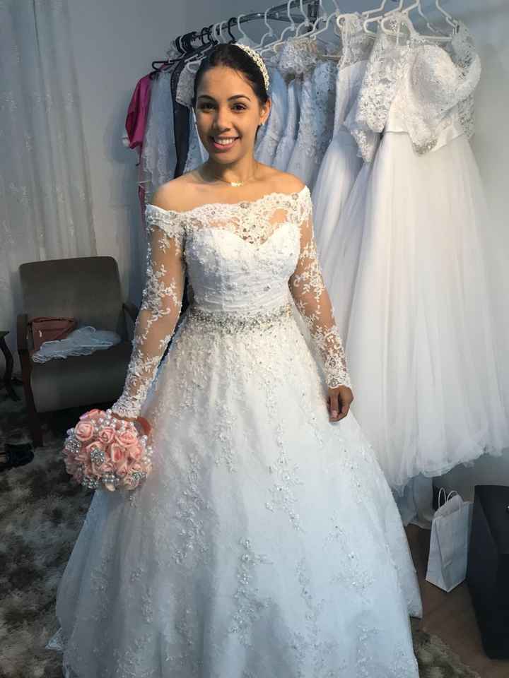  Meu vestido de noiva 👰🏽💖 - 2