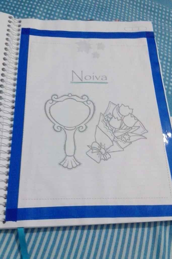 divisória da agenda