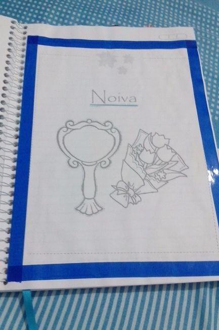 divisória da agenda