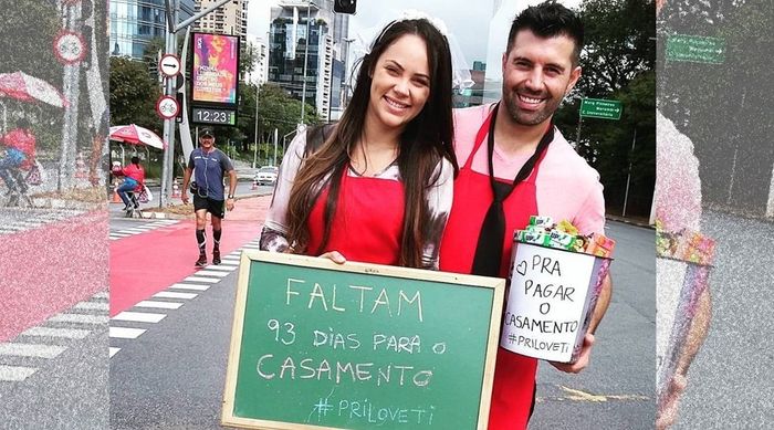 Para pagar o casamento