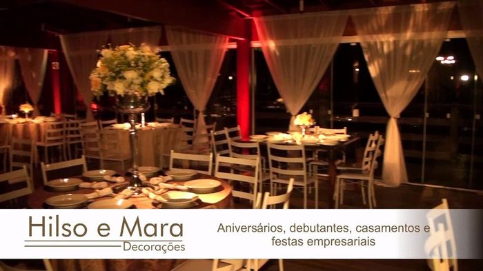 decoração fechada com a TOP!! Hilso e Mara  