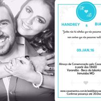 Convite enviado pelo whatsapp (eu que fiz)