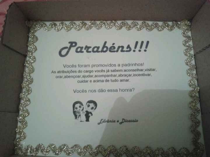 Meu convite de casamento e convite padrinhos - 4
