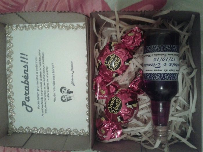 Meu convite de casamento e convite padrinhos - 2