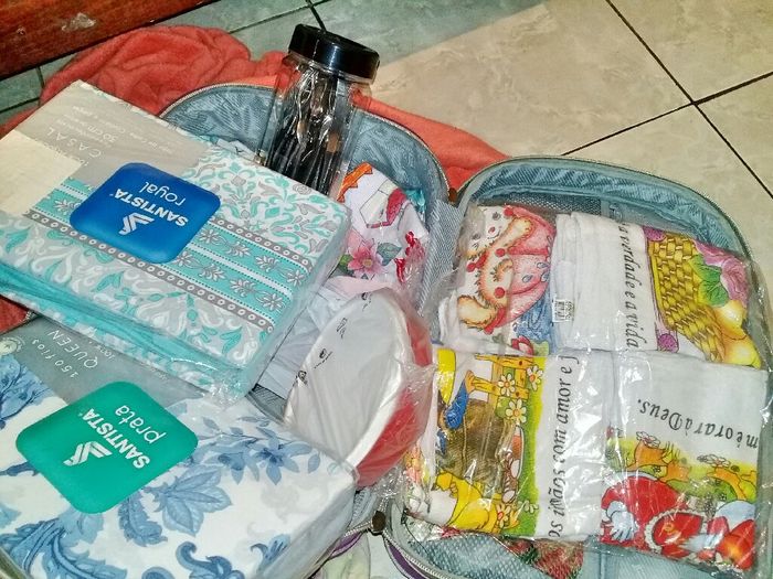 Alegria ter uma mala fechada com seu enxoval!!! - 1
