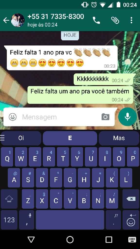 Falta um anooo! 29/07 - 2