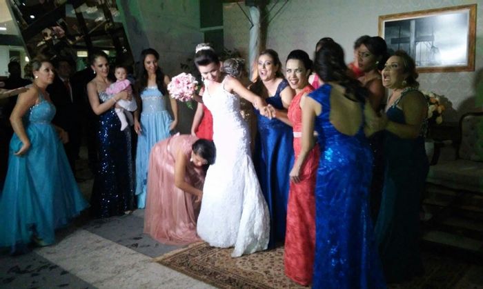 na festa