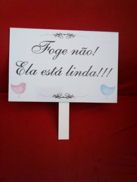 Comprei minhas plaquinhas - 2