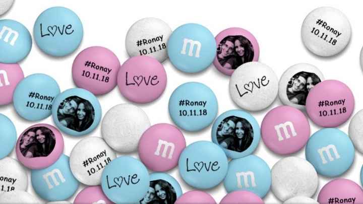 M&Ms personalizados