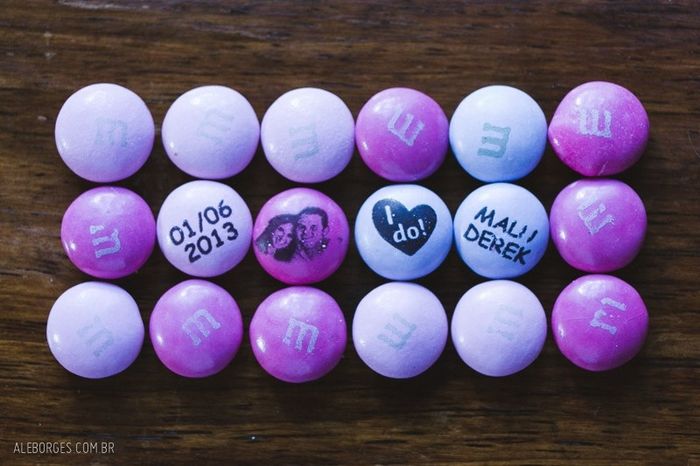 M&Ms personalizados