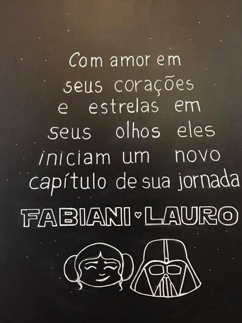 Casamento temático( star wars) 8