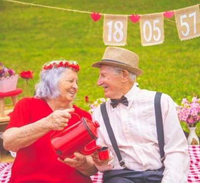 Bodas de Vinho - 70 anos de casamento de Sr. Lázaro e Dona Guiomar. 5