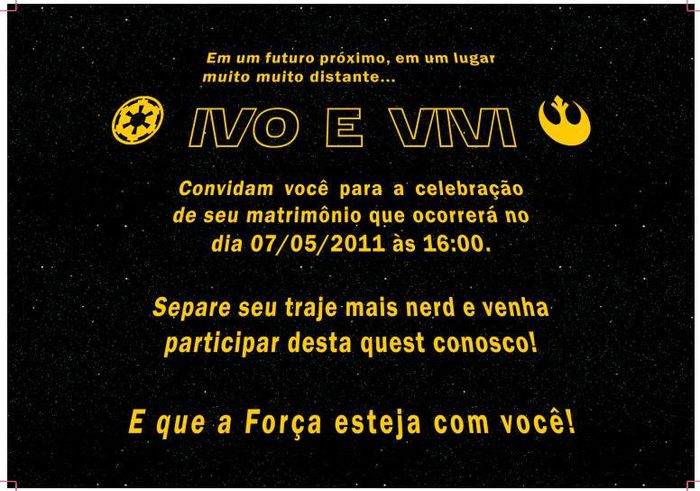Convite nerd/geek #inspirações 4