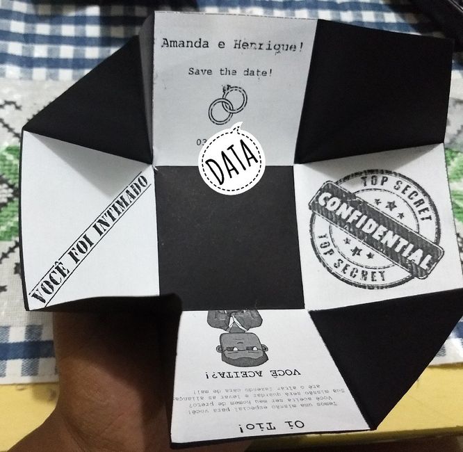 Meus pajens vão ser meus tios! Vem ver o convite! - 3