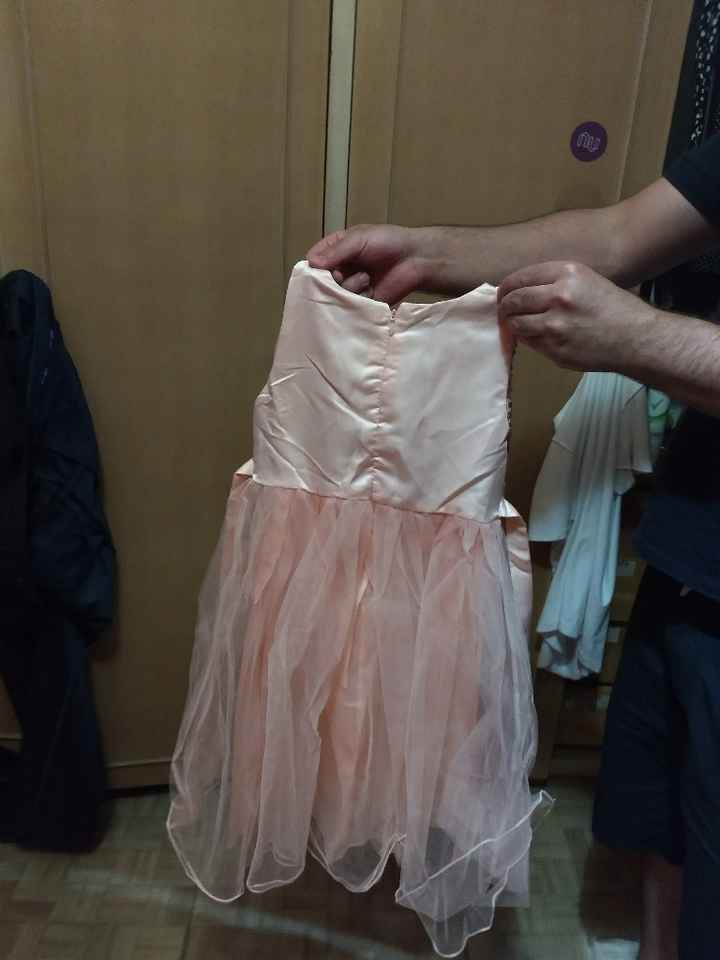 Vestido da Daminha comprado no site Wish - 1