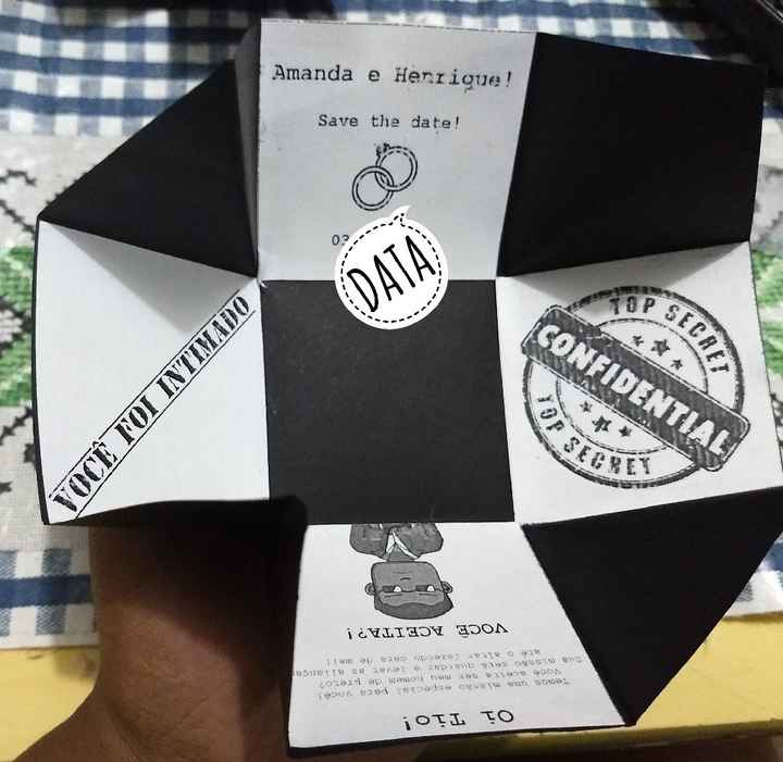 Meus pajens vão ser meus tios! Vem ver o convite! - 3