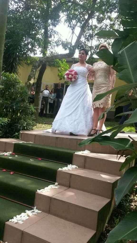 Quem vai entrar com sua mãe no casamento  ? - 1