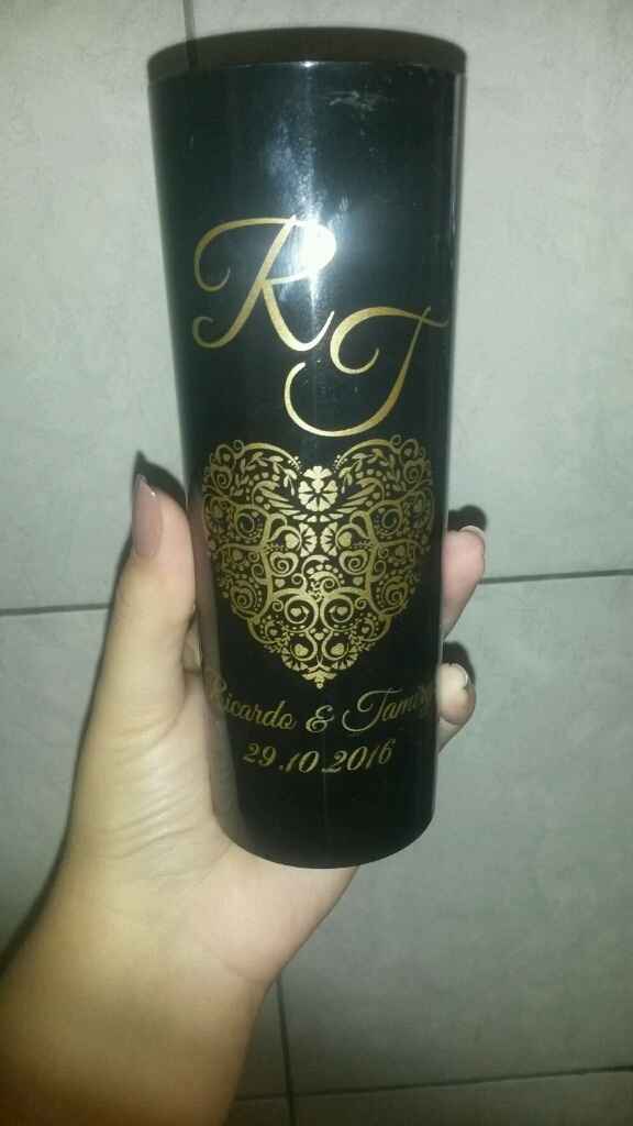 Presente de padrinhos "vem ver" - 2