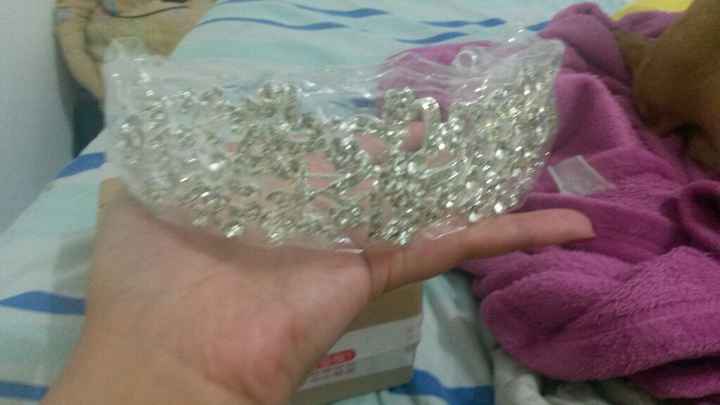 Minha tiara chegou!! "vem ver" - 3