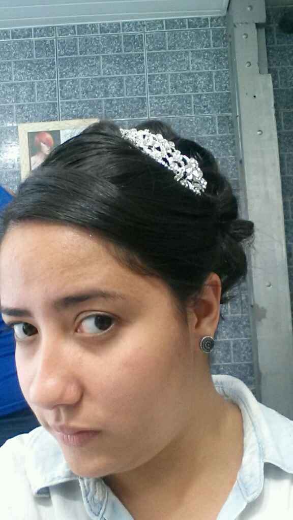 Teste de cabelo e maquiagem - 2