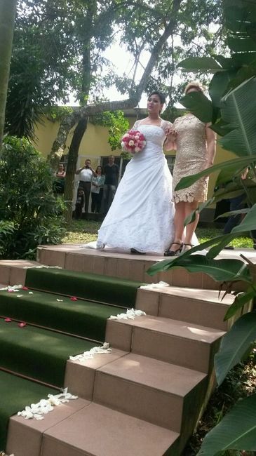 Quem vai entrar com sua mãe no casamento  ? - 1