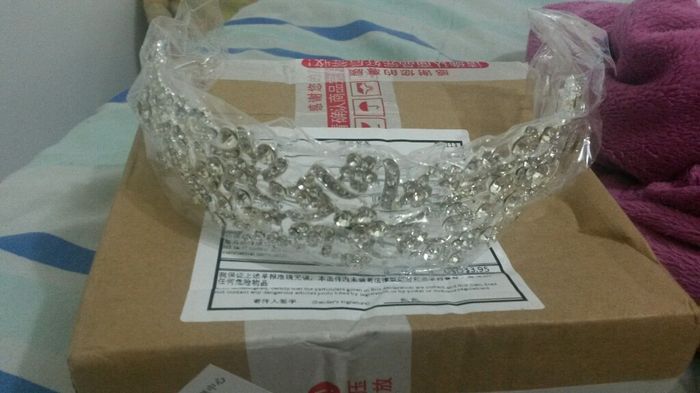 Minha tiara chegou!! "vem ver" - 2
