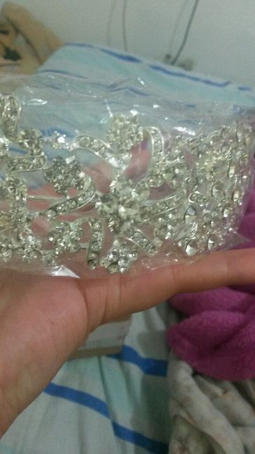 Minha tiara chegou!! "vem ver" - 4