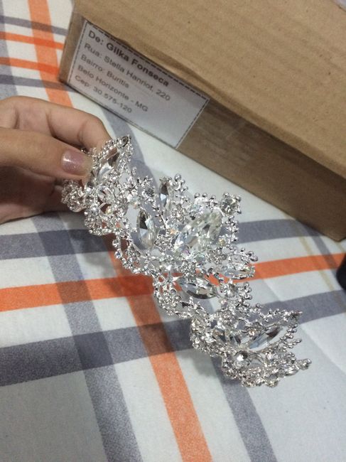 Minha coroa chegou! ♥️ #vemver 2