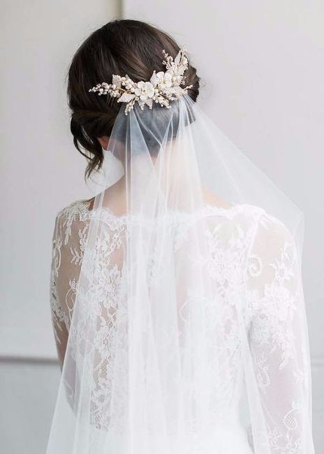 Véu da Noiva Se meu casamento fosse hoje, usaria... este véu!