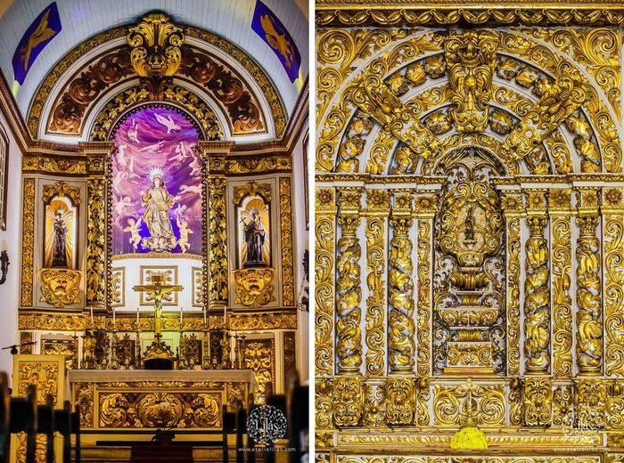 o altar da igreja