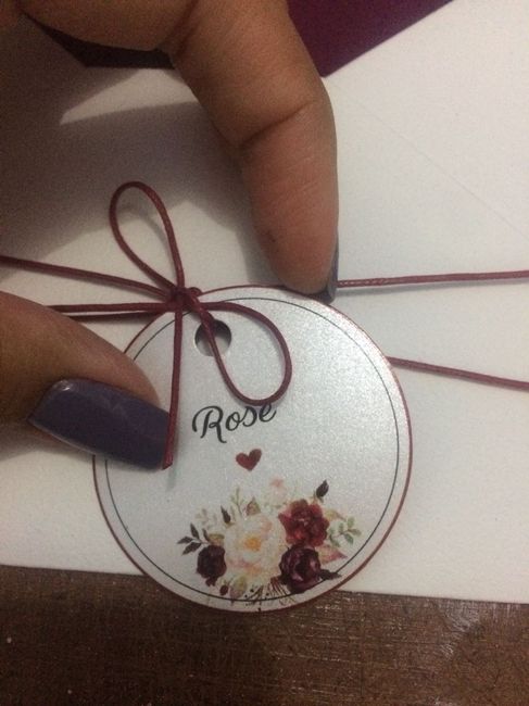 Convite dos convidados finalizadosssss ♥ #diy #euquefiz #faltam4meses 2
