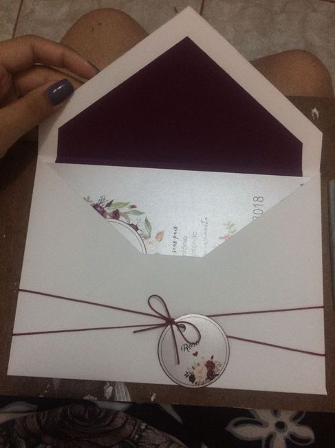 Convite dos convidados finalizadosssss ♥ #diy #euquefiz #faltam4meses 4