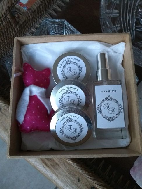 Sabonete, hidratante, pasta esfoliante e body splash