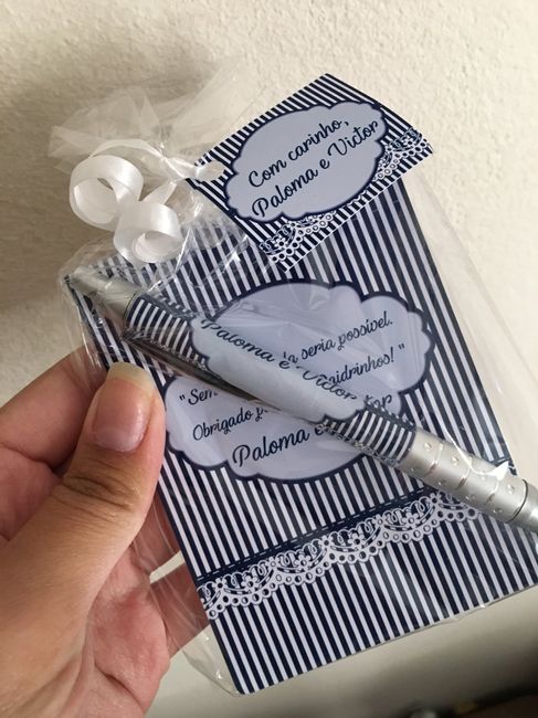 Lembrancinha para os pais/padrinhos do civil ❤️ - 3