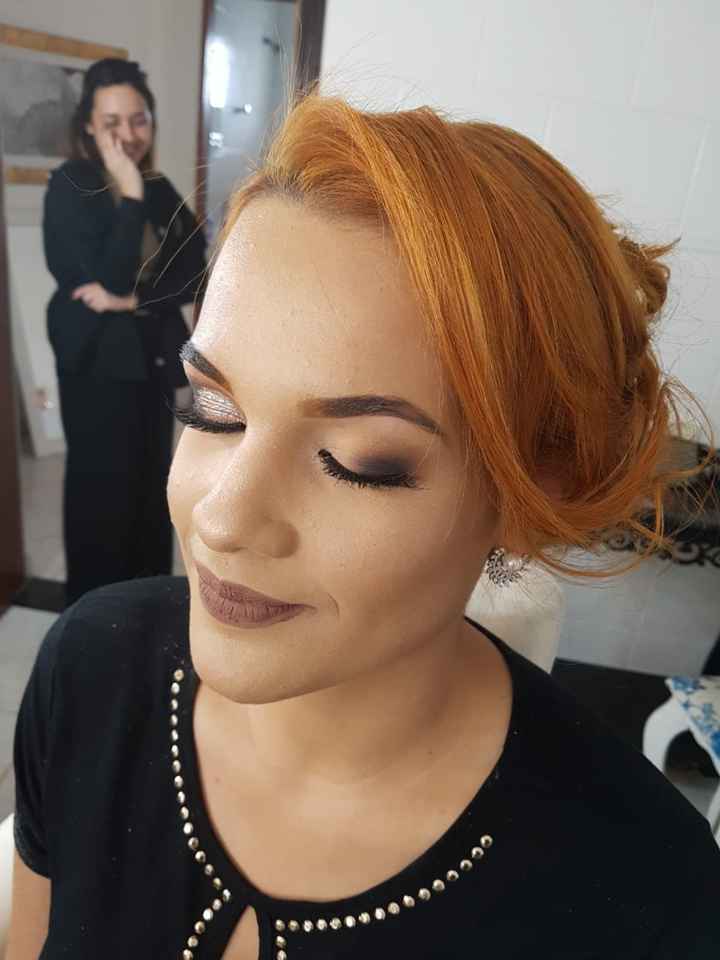 Minha prova de make e cabelo ! ❤️ - 1