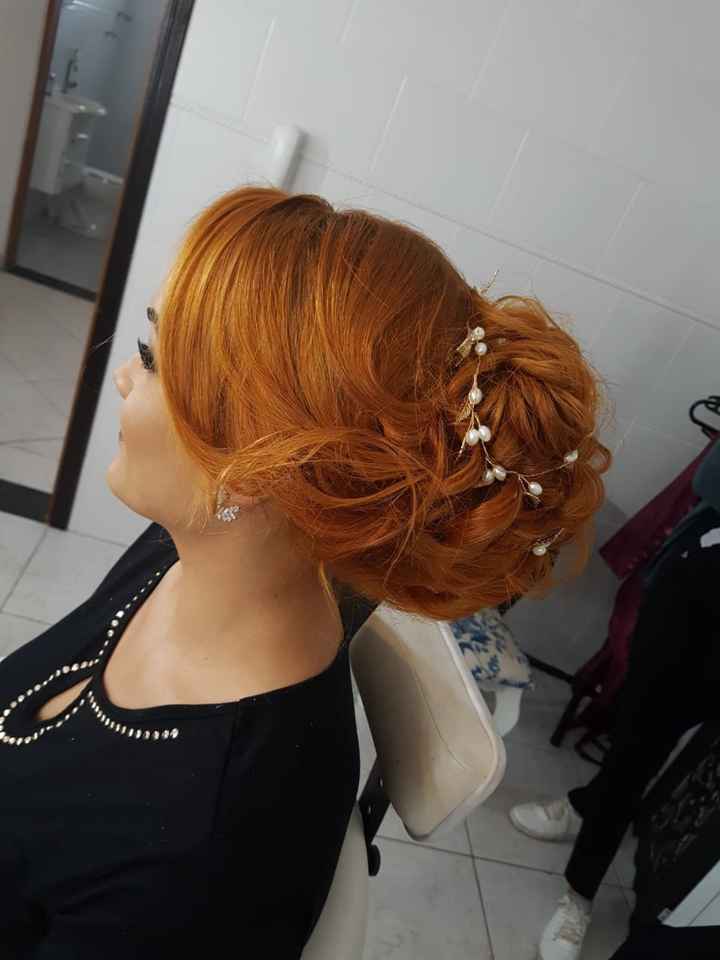 Minha prova de make e cabelo ! ❤️ - 2