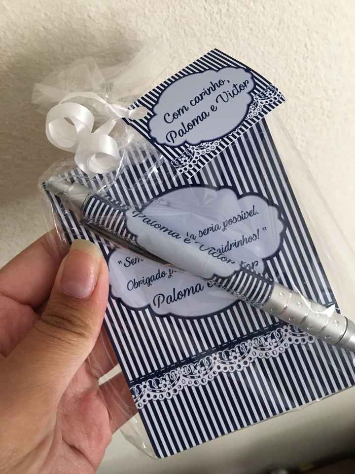 Lembrancinha para os pais/padrinhos do civil ❤️ - 3