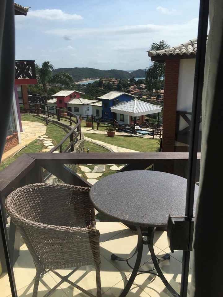 Vista do nosso quarto